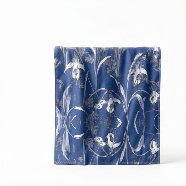 XTYGETY Bluebell Design 04 Serviettes de bain de cuisine Serviette de bain Serviette à main Serviette absorbante pour salle de bain pour la maison Voyage-7