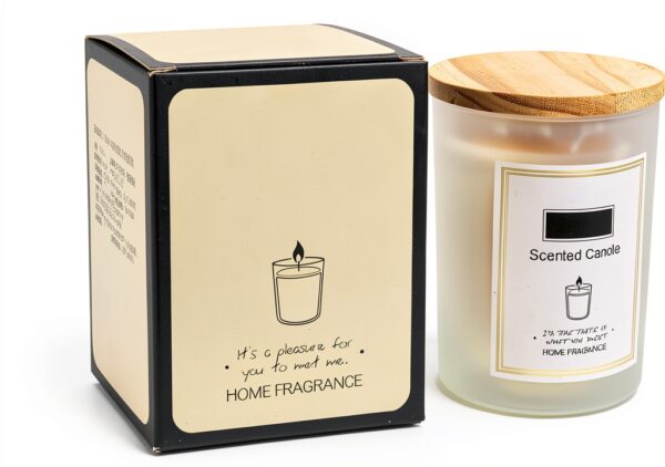 LIYJTK Cire de soja Bluebell Sgente Cougie parfumé aromathérapie DÉCORME DE MAISON DÉCORTE-0