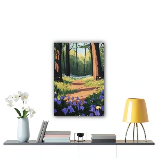 UTGN Poster sur toile Bluebell Forest Meadow 30x45 cm – Décor-5