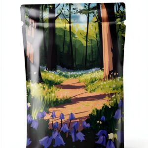 UTGN Poster sur toile Bluebell Forest Meadow 30x45 cm – Décor-0