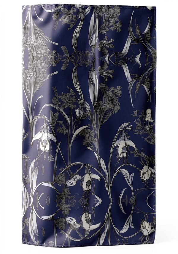 XTYGETY Bluebell Design 04 Serviettes de bain de cuisine Serviette de bain Serviette à main Serviette absorbante pour salle de bain pour la maison Voyage-0